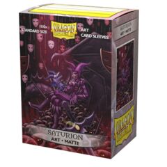 Dragon Shield Sleeves: Matte Art Saturion (Box of 100)